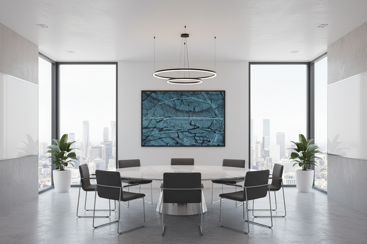 Sample hanging arrangement