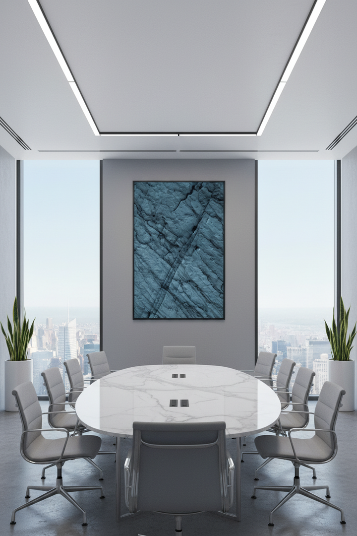 Sample hanging arrangement