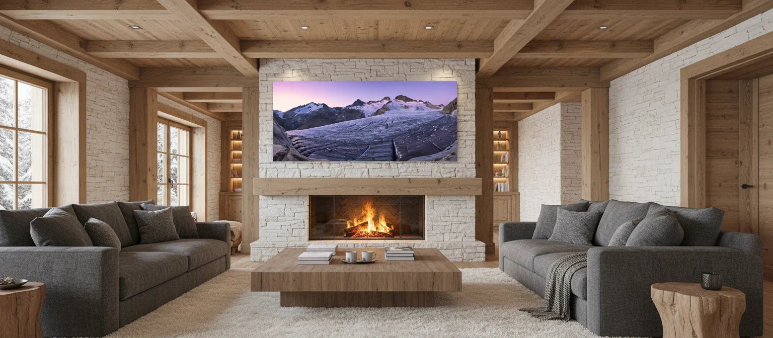 Morning Light on Ice