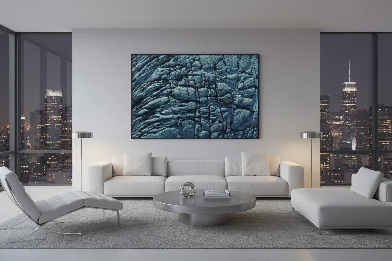 Sample hanging arrangement