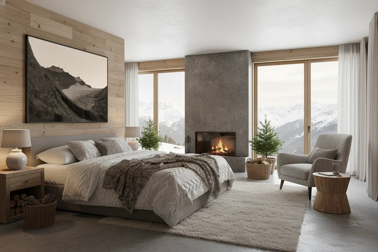 Sample hanging arrangement