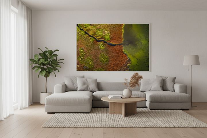 Sample hanging arrangement
