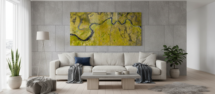 Sample hanging arrangement