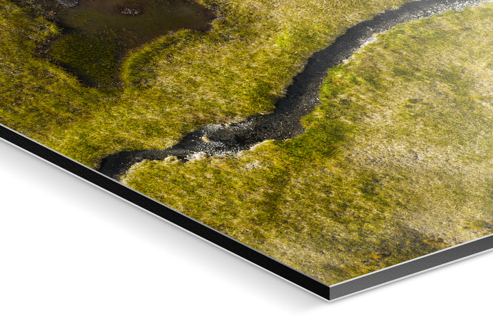 Photo Print On Aluminum Backing - Detail