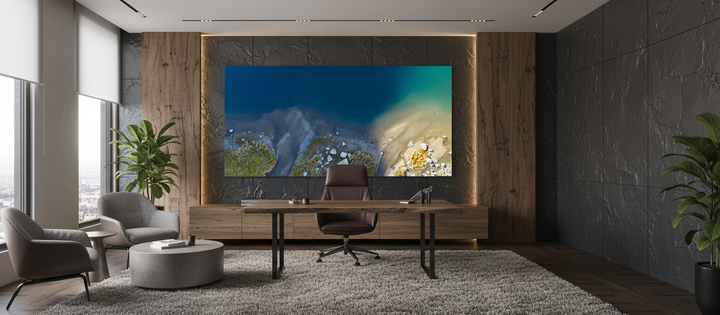 Sample hanging arrangement