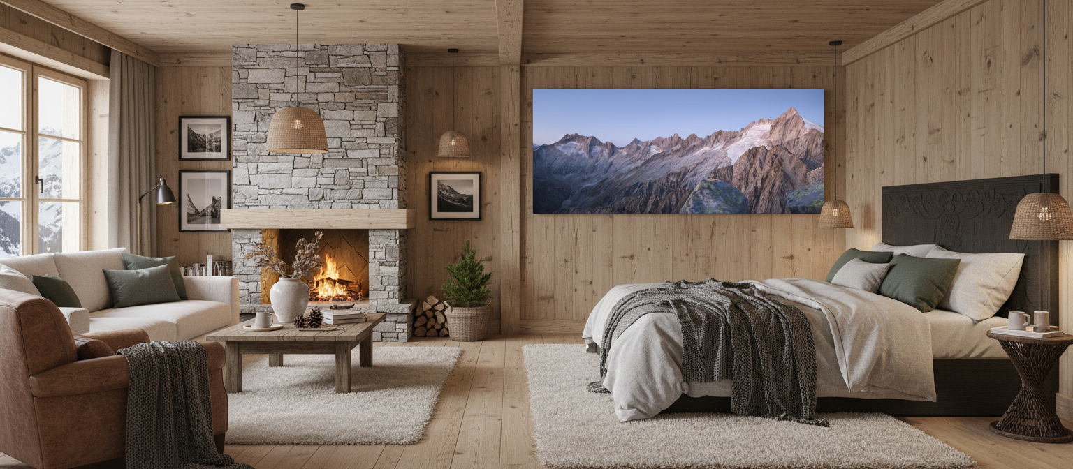 Sample hanging arrangement