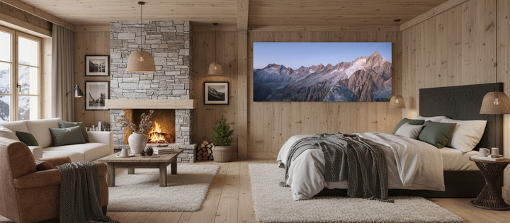 Sample hanging arrangement