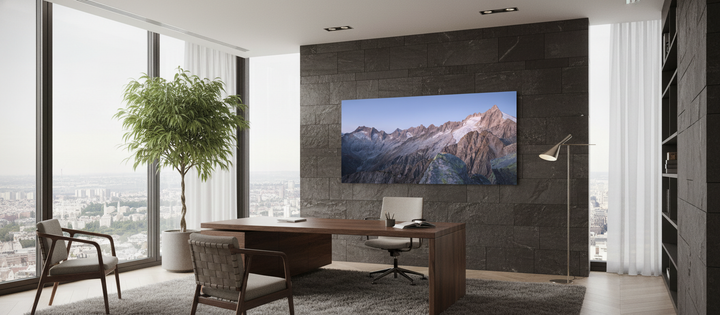 Sample hanging arrangement