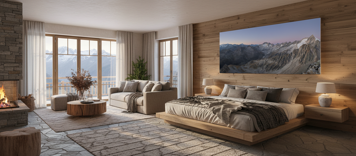 Sample hanging arrangement