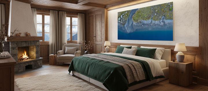 Sample hanging arrangement