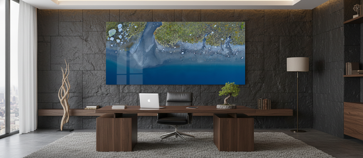 Sample hanging arrangement