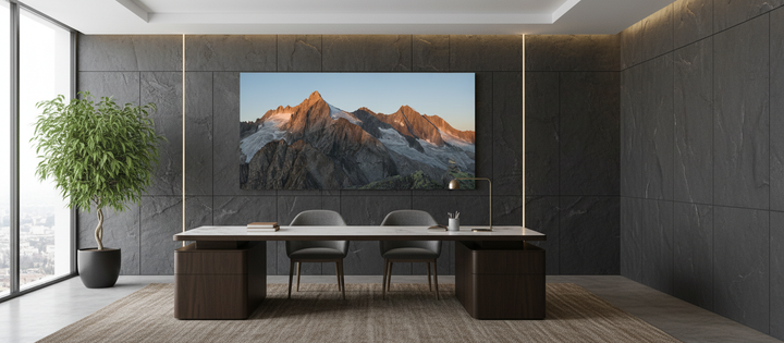 Sample hanging arrangement