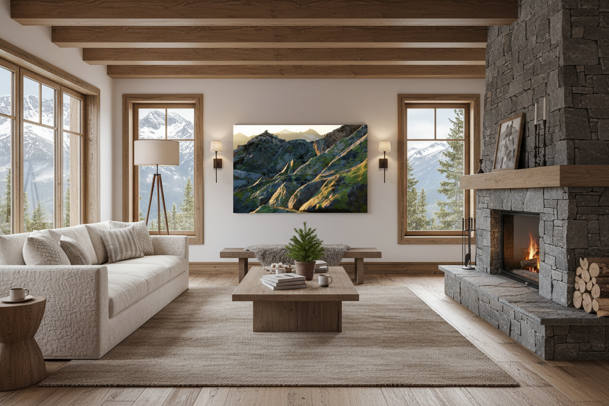 Sample hanging arrangement