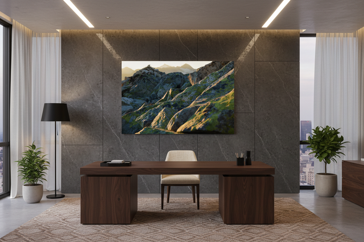 Sample hanging arrangement