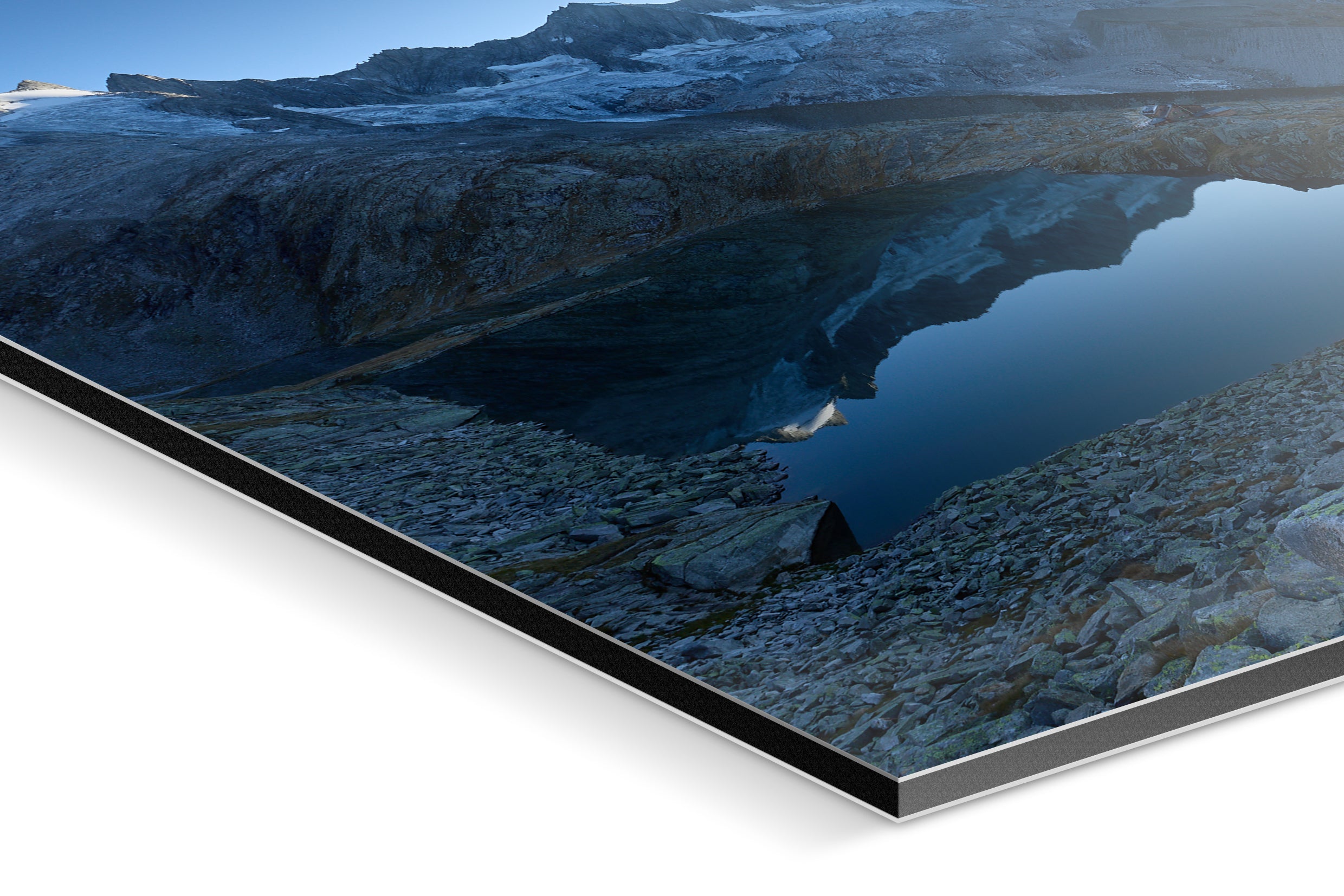 Photo Print On Aluminum Backing - Detail