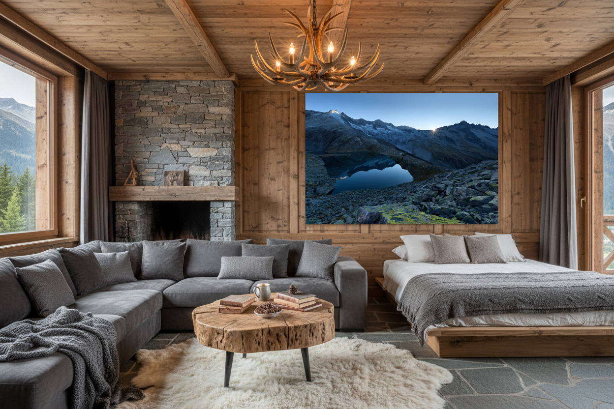 Sample hanging arrangement