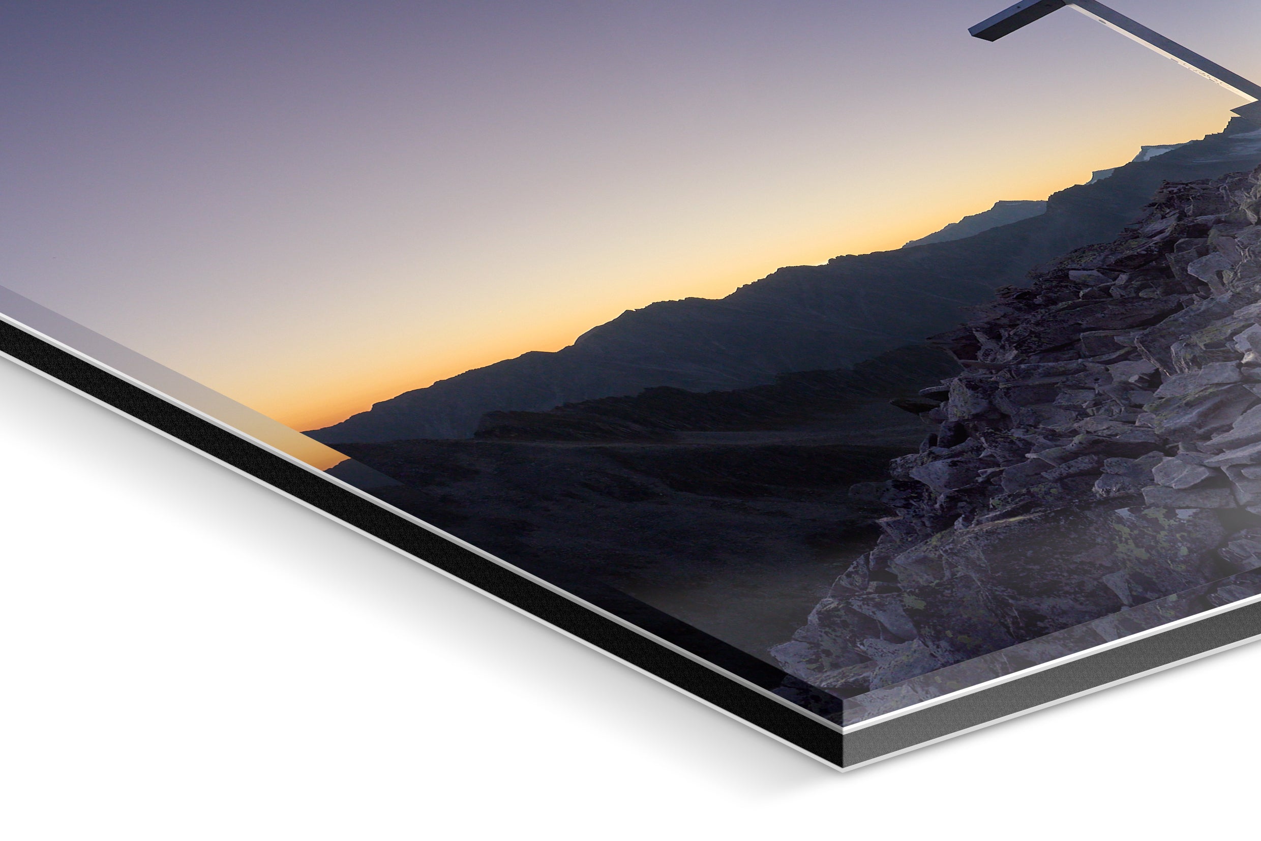 Photo Print Under Acrylic Glass - Detail