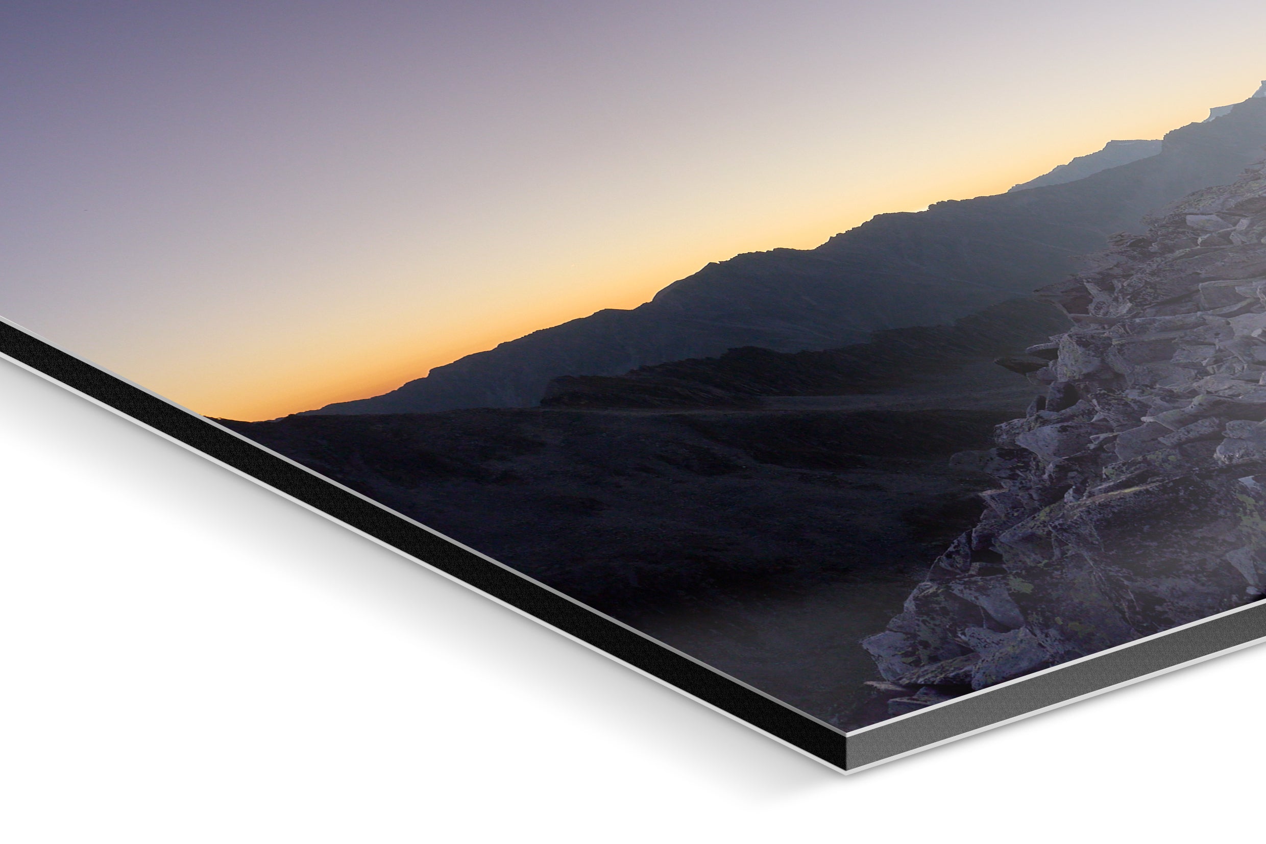 Photo Print On Aluminum Backing - Detail