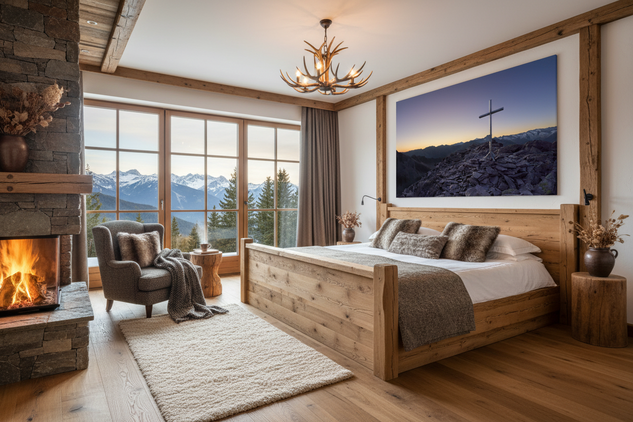 Sample hanging arrangement