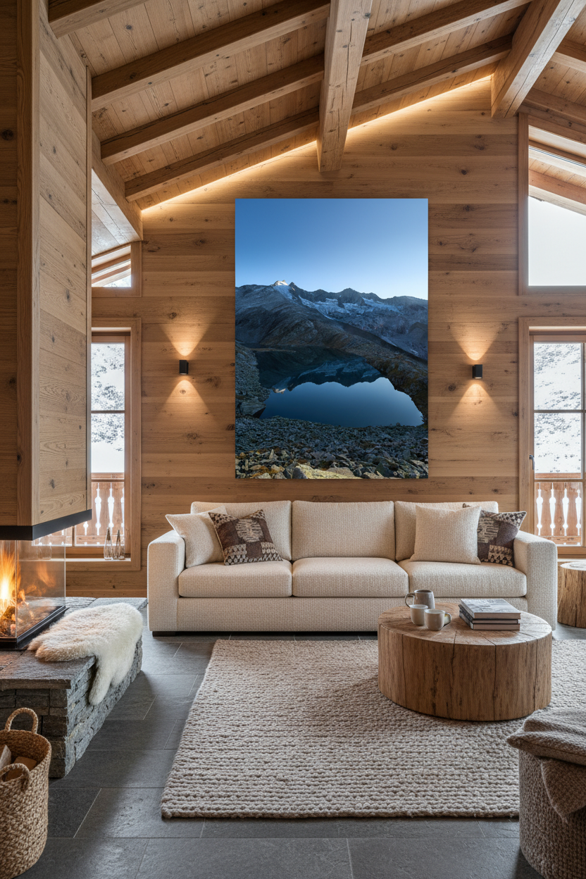 Sample hanging arrangement