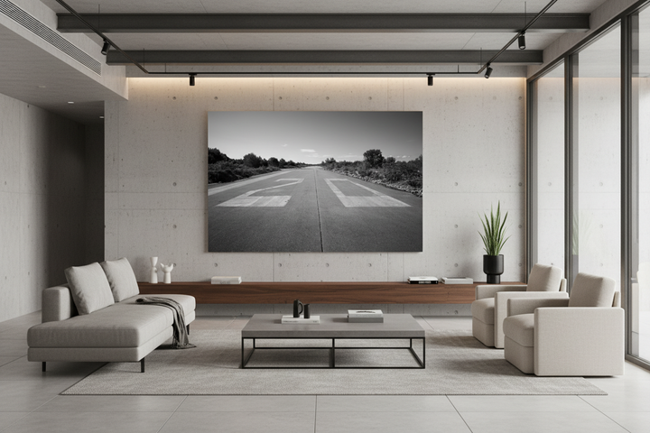 Sample hanging arrangement