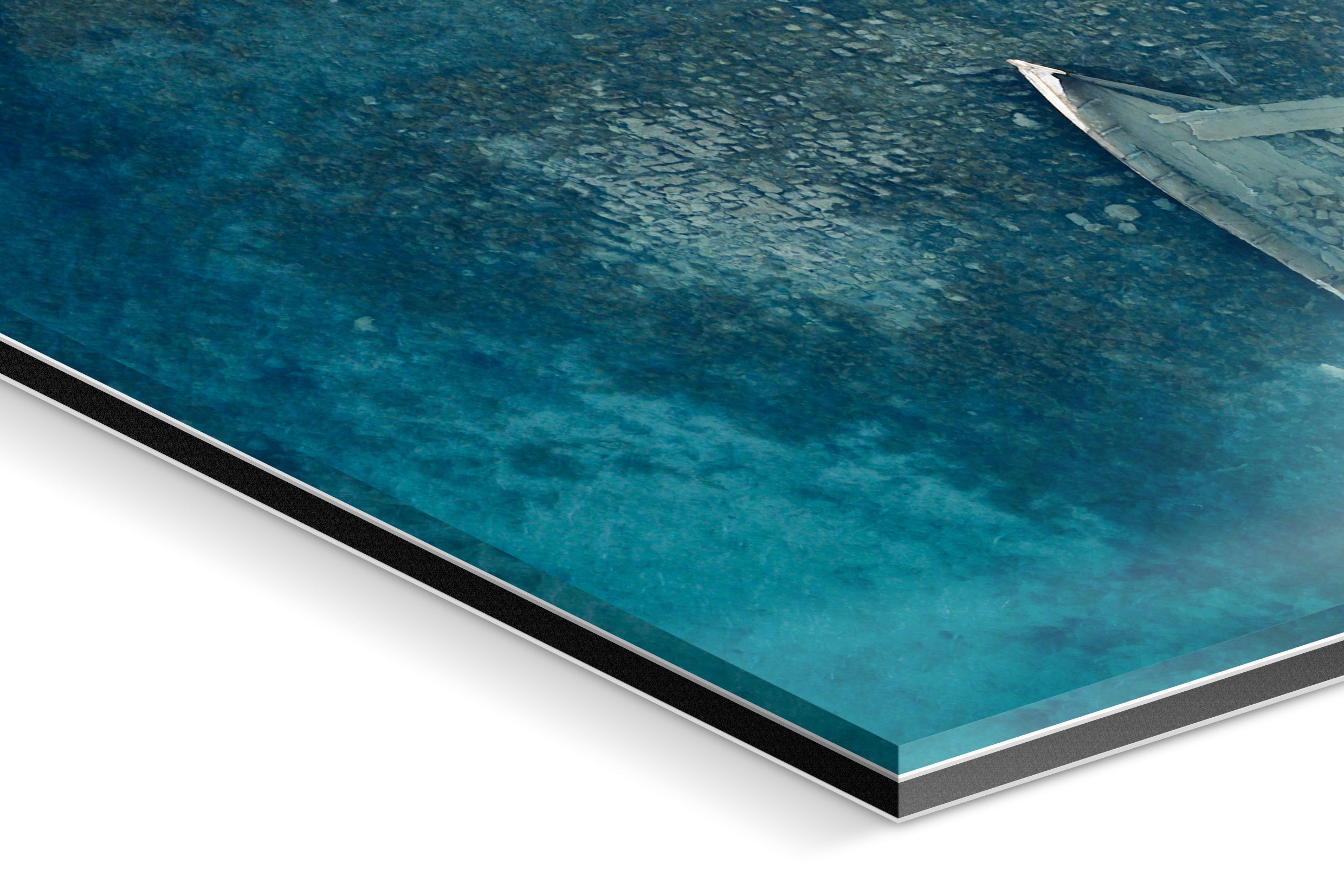 Photo Print Under Acrylic Glass - Detail