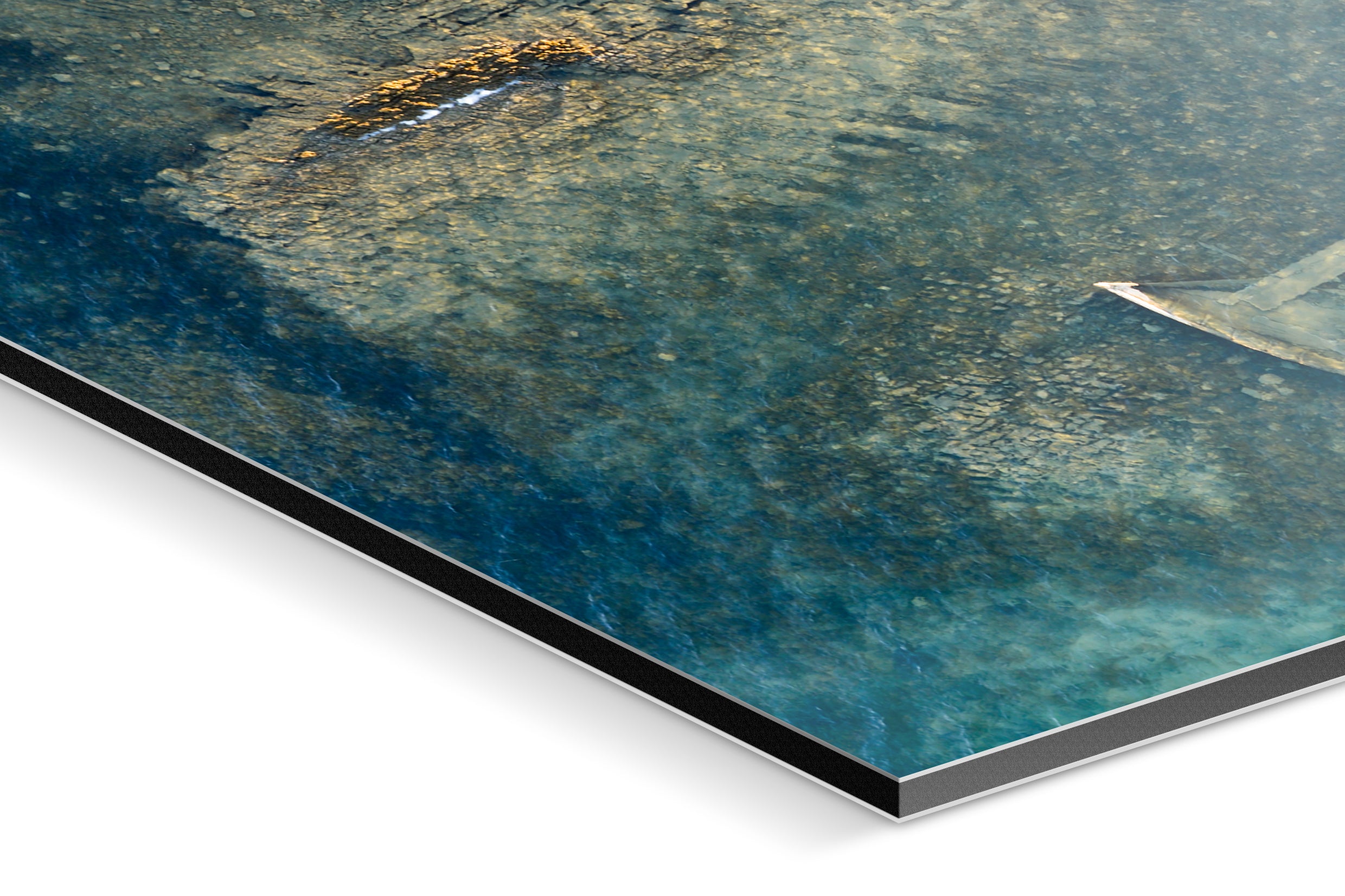 Photo Print On Aluminum Backing - Detail
