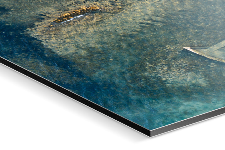 Photo Print On Aluminum Backing - Detail