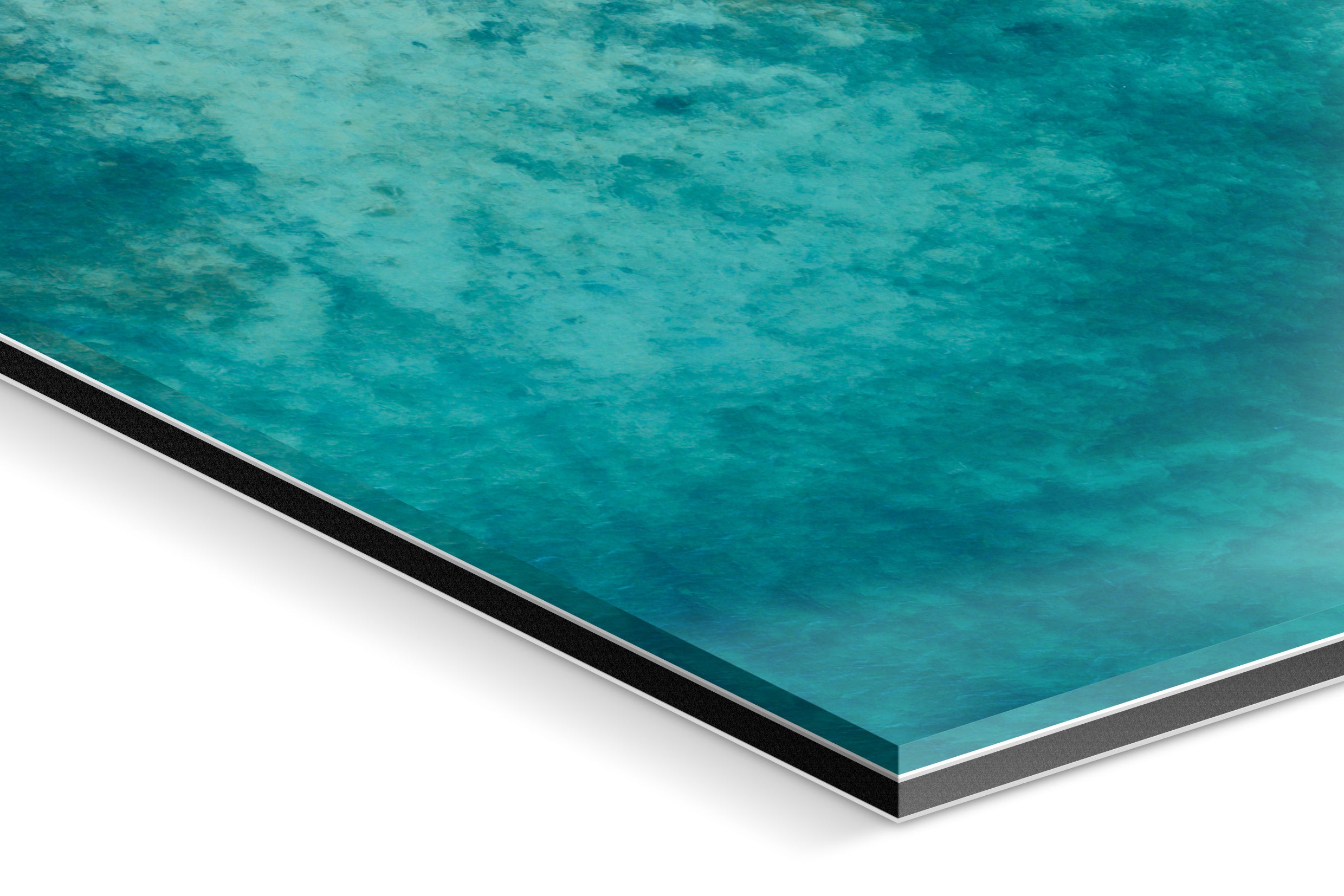 Photo Print Under Acrylic Glass - Detail