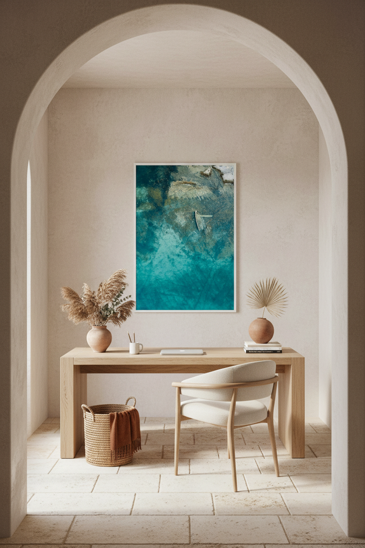 Sample hanging arrangement