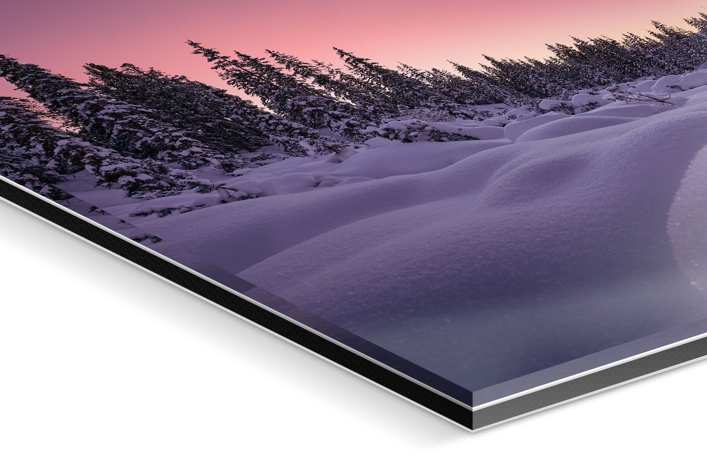 Photo Print Under Acrylic Glass - Detail