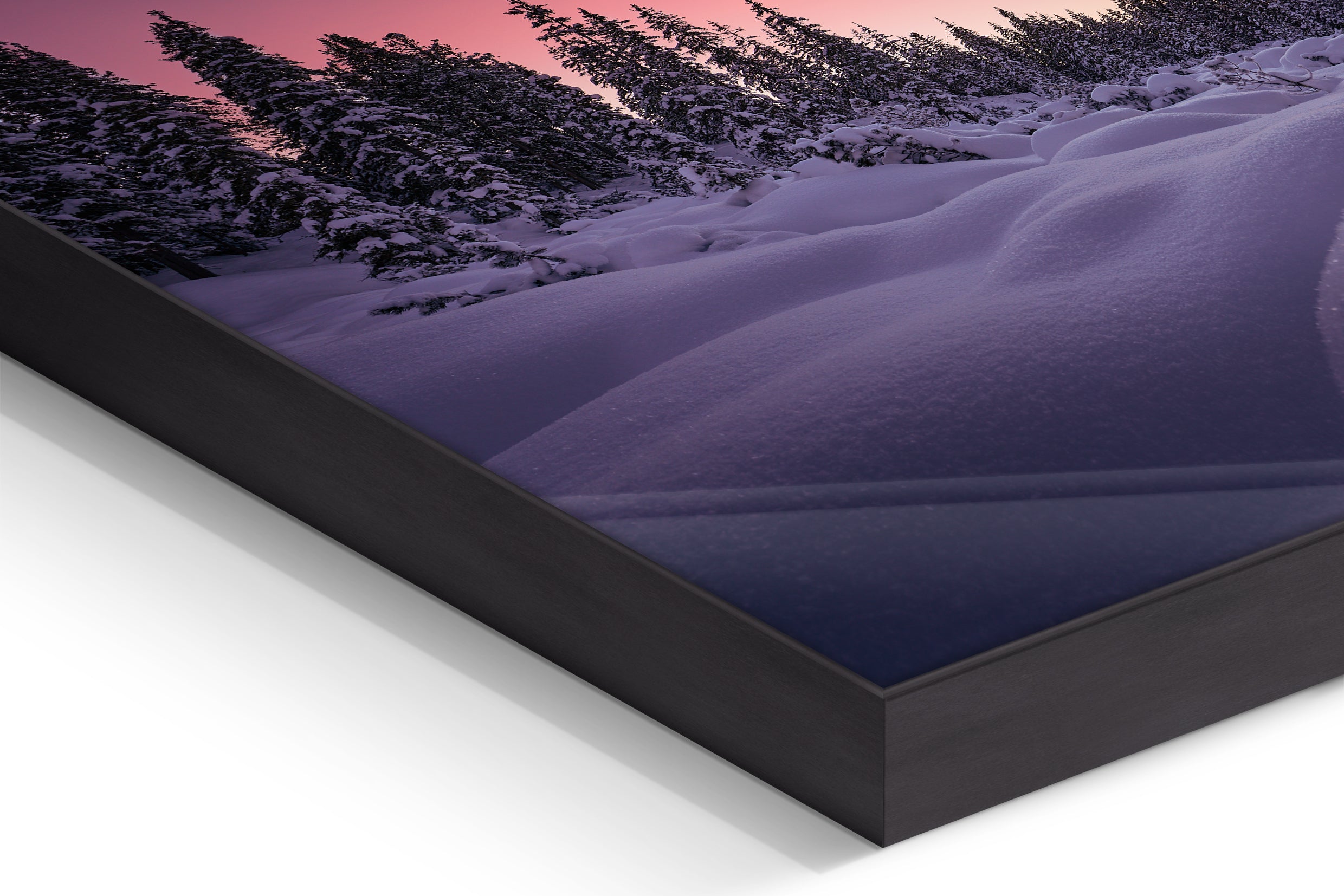 Wooden ArtBox, black - Detail