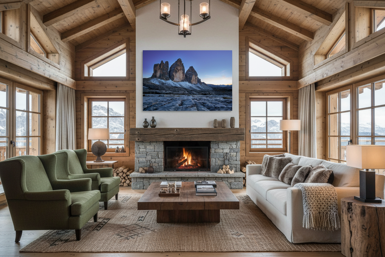 Sample hanging arrangement