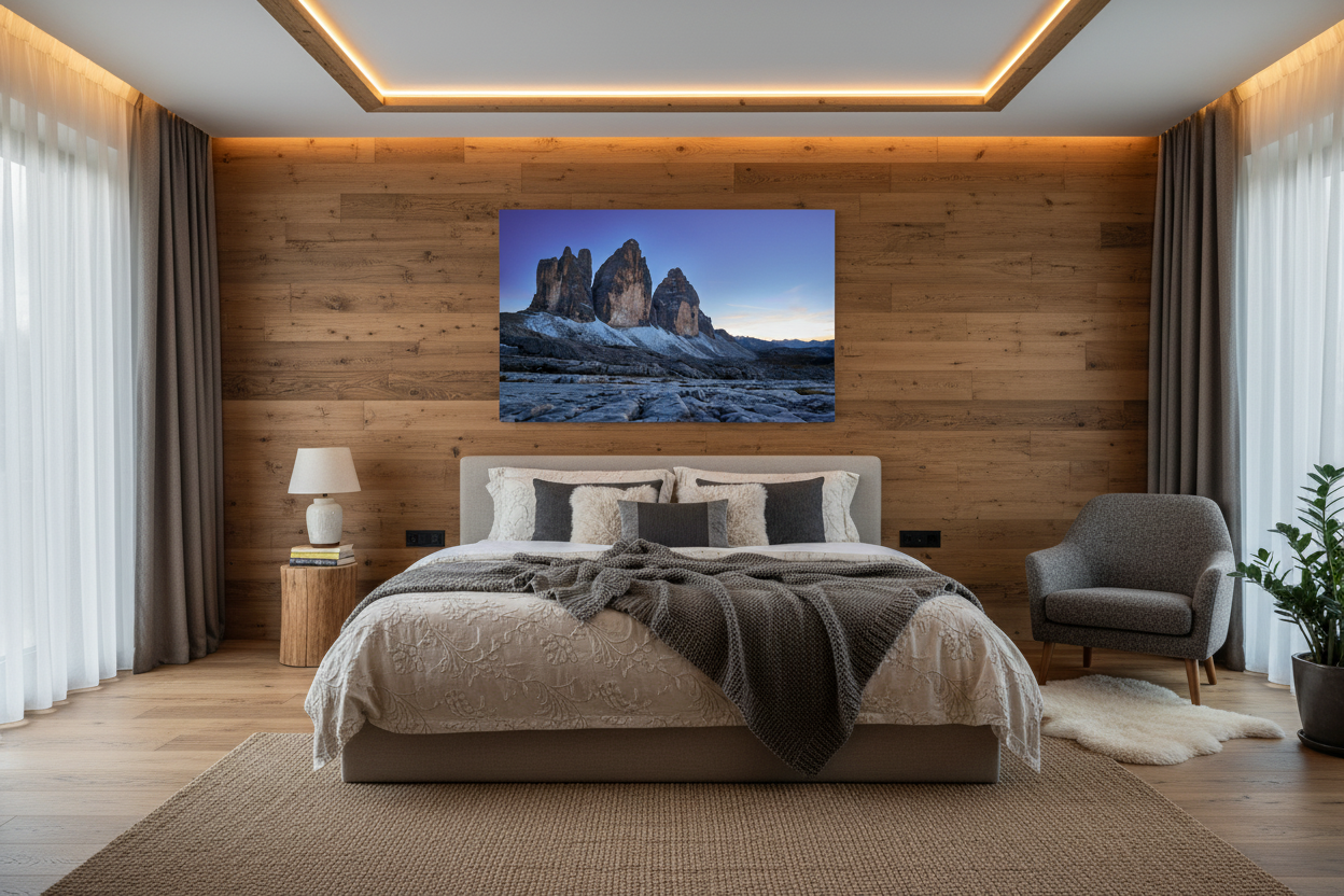 Sample hanging arrangement