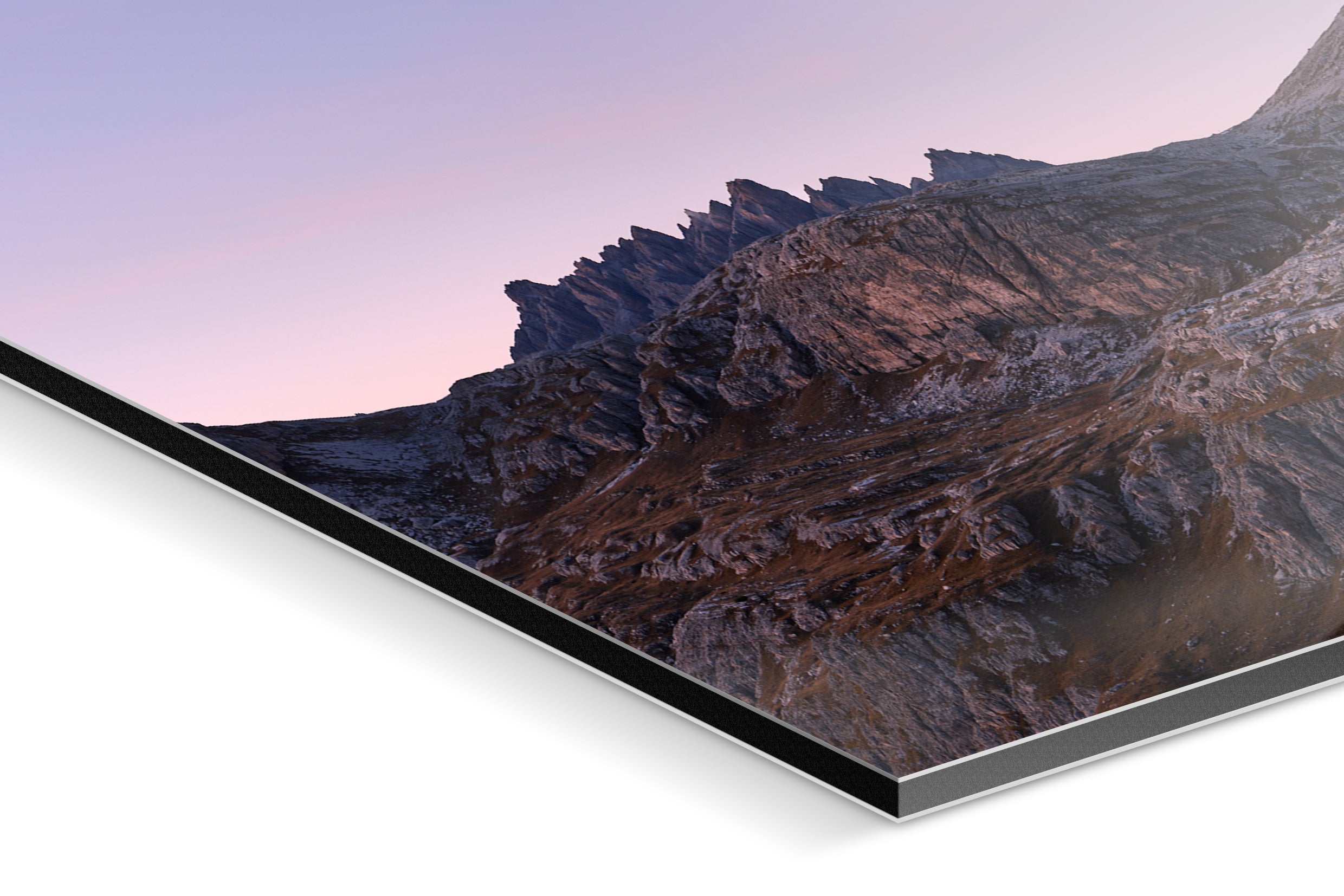 Photo Print On Aluminum Backing - Detail