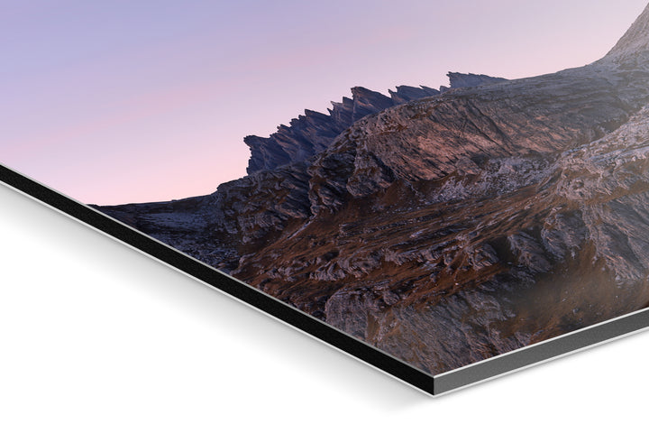 Photo Print On Aluminum Backing - Detail