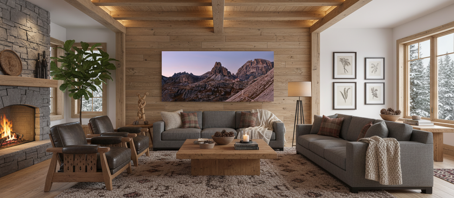 Sample hanging arrangement