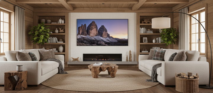 Sample hanging arrangement