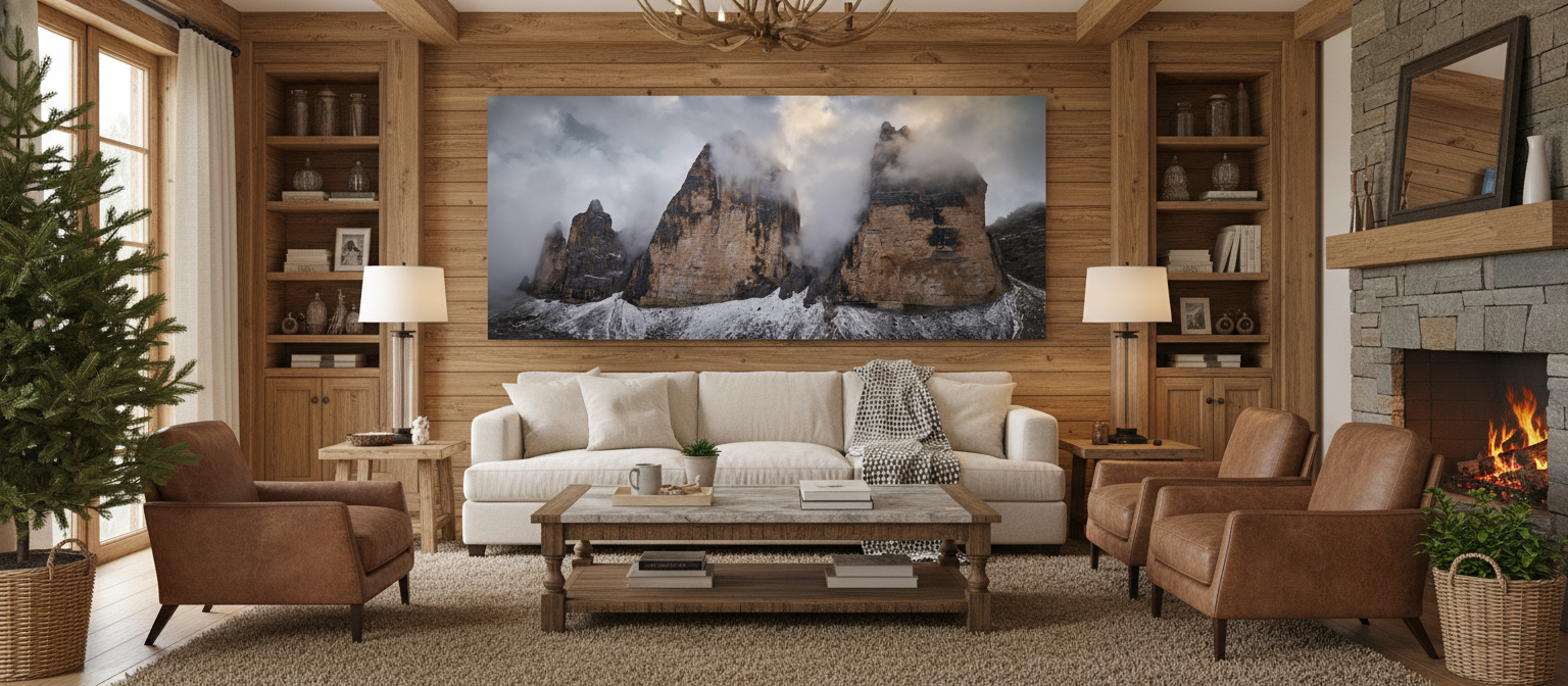 Sample hanging arrangement