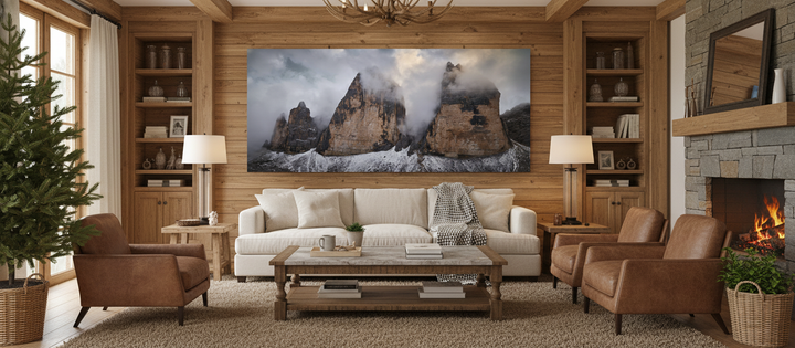 Sample hanging arrangement