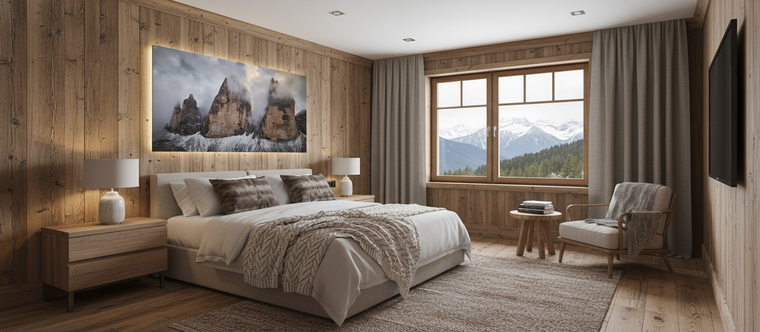 Sample hanging arrangement