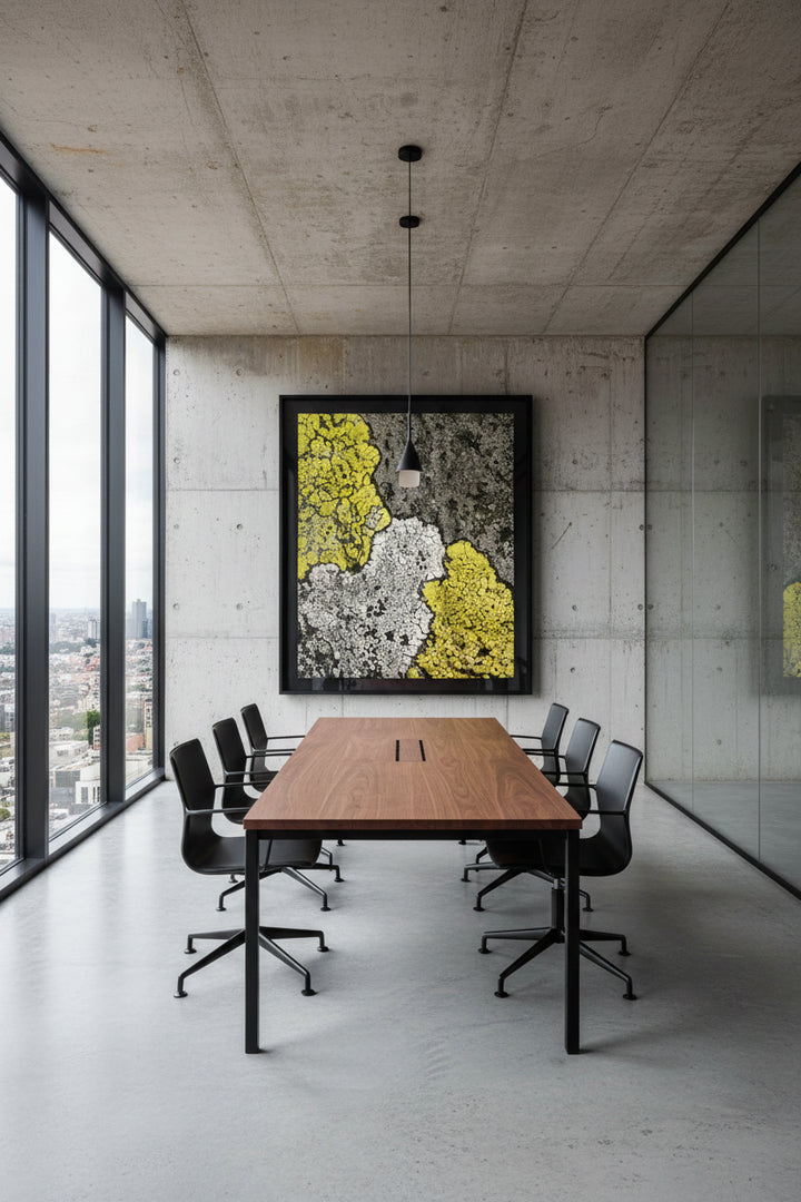 Sample hanging arrangement