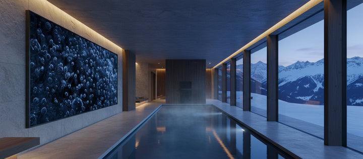 Sample hanging arrangement