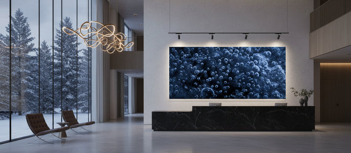 Sample hanging arrangement