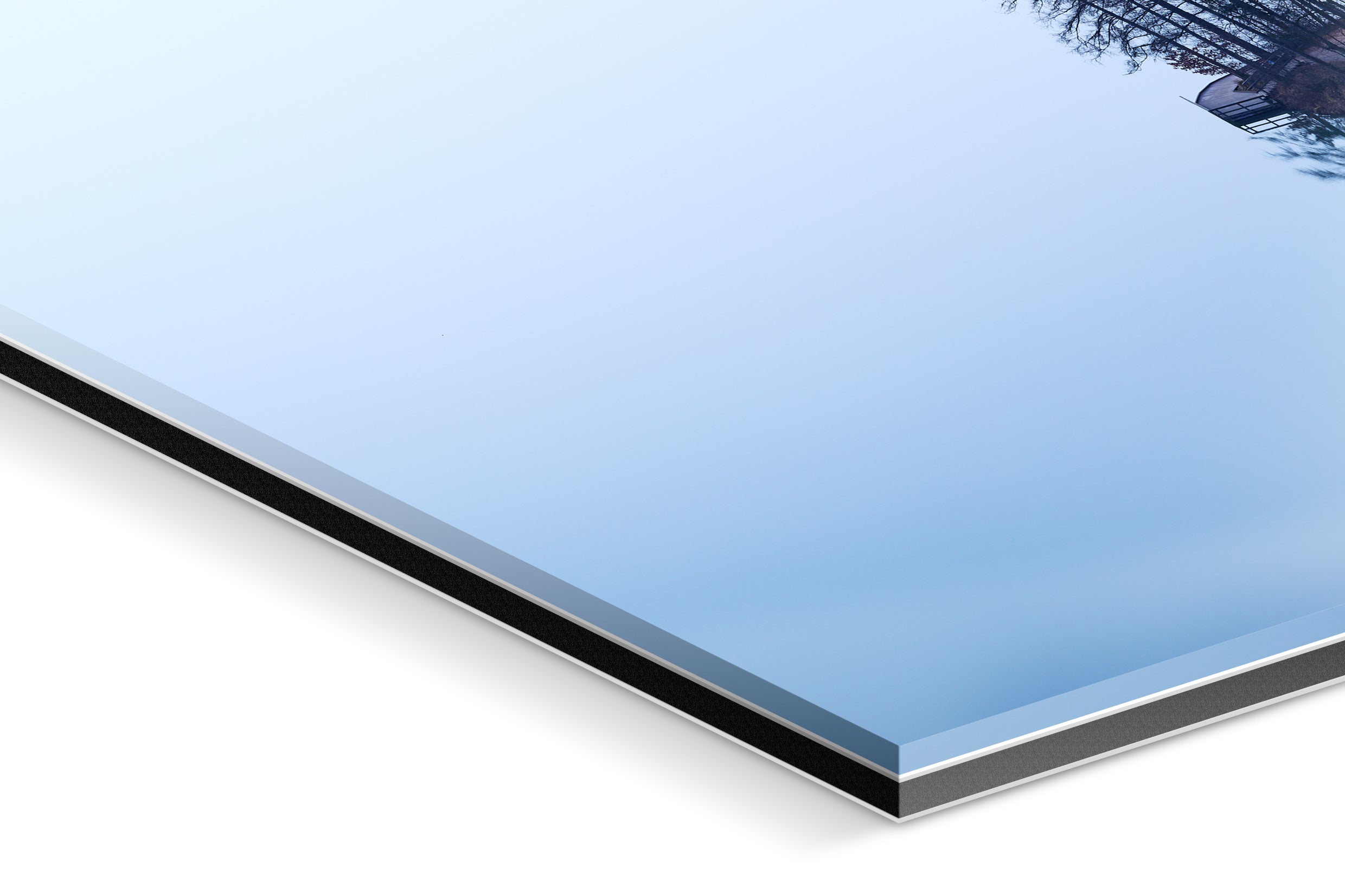 Photo Print Under Acrylic Glass - Detail