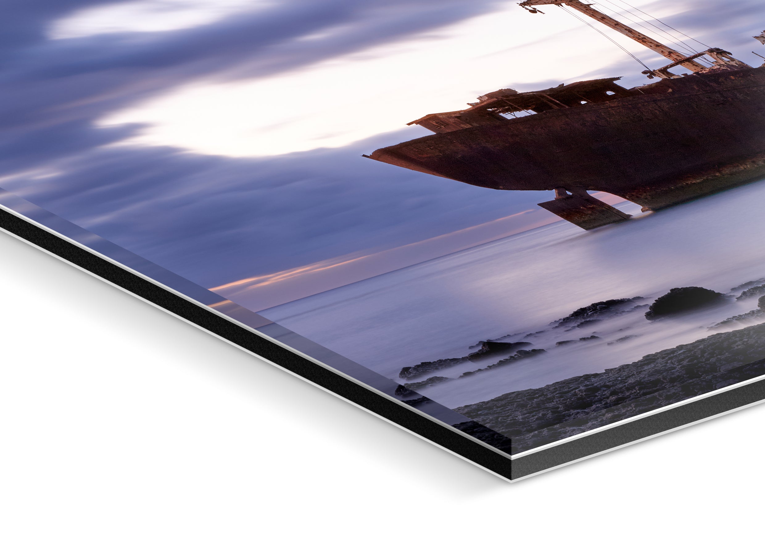 Photo Print Under Matte Acrylic Glass