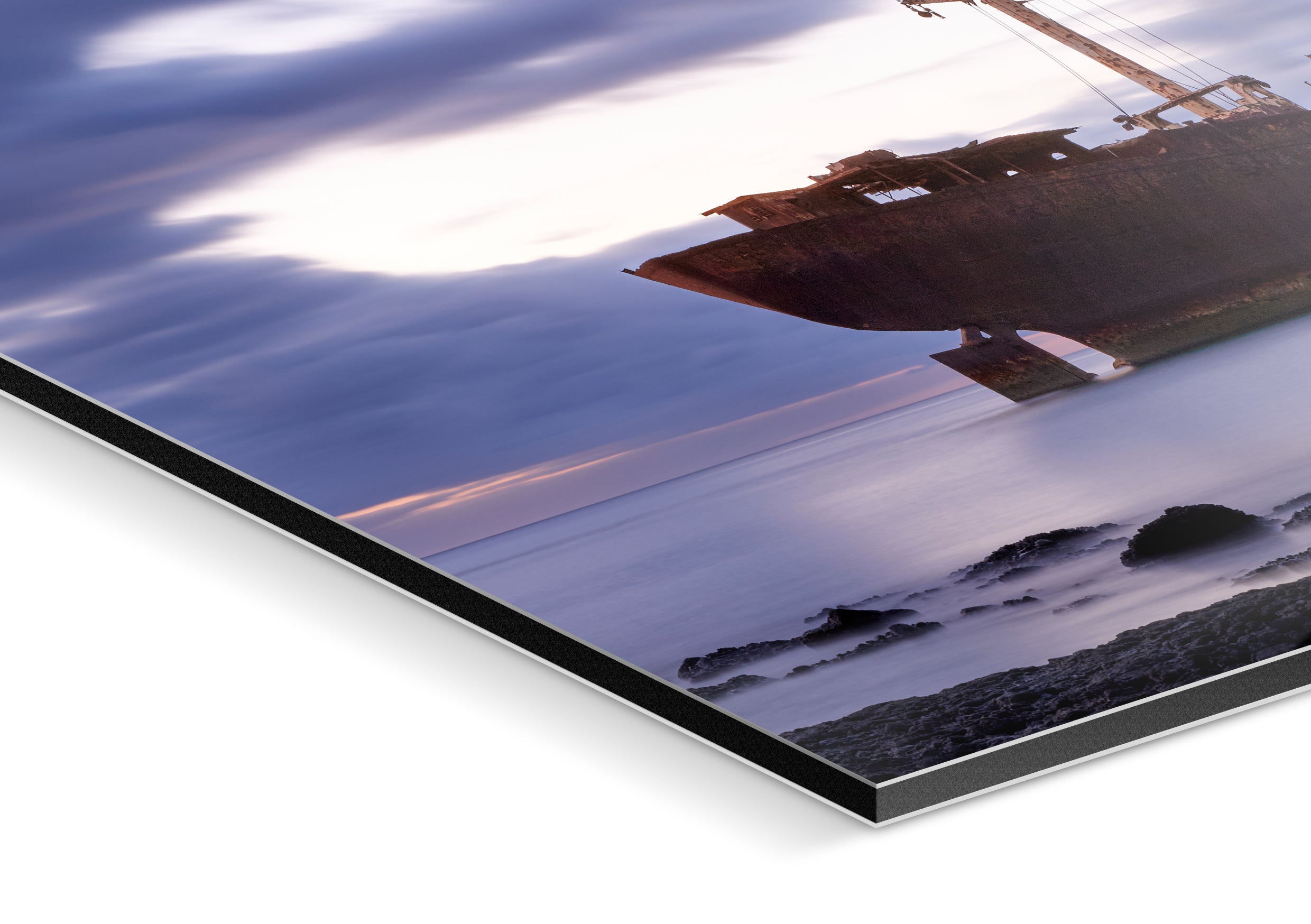 Photo Print On Aluminum Backing