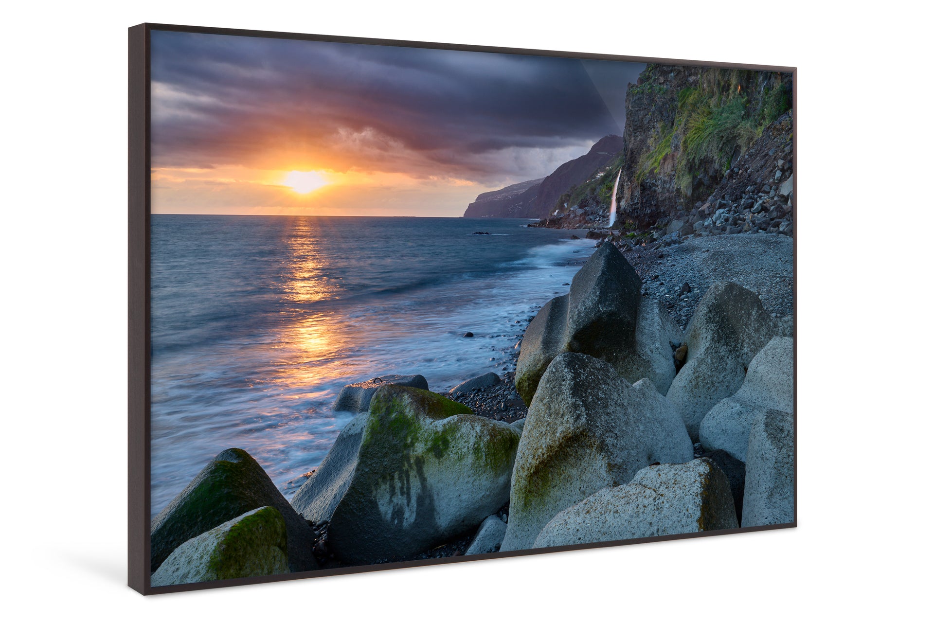 Ocean’s Embrace – Madeira Sunset